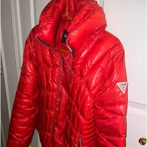 Women Guess Puffer coat size L